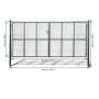 Garden mesh fence, 415 x 225 cm / 400 x 175 cm by vidaXL, garden gates - Ref: Foro24-141392, Price: 648,90 €, Discount: %