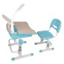 Vipack Escritorio niños regulable Comfortline 301 y silla azul blanco de , Muebles de oficina - Ref: Foro24-442703, Precio: 2...