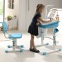 Vipack Escritorio niños regulable Comfortline 301 y silla azul blanco de , Muebles de oficina - Ref: Foro24-442703, Precio: 2...