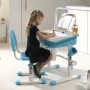 Vipack Comfortline 301 adjustable children's desk and blue white chair by , Office furniture - Ref: Foro24-442703, Price: 227...