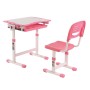 Vipack Escritorio niños regulable Comfortline 201 y silla rosa blanco de , Muebles de oficina - Ref: Foro24-442701, Precio: 2...