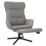 Sillón de relax y reposapiés cuero artificial gris antracita de , Sillones - Ref: Foro24-3097615, Precio: 121,99 €, Descuento: %