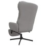 Sillón de relax y reposapiés cuero artificial gris antracita de , Sillones - Ref: Foro24-3097615, Precio: 121,99 €, Descuento: %