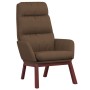 Sillón de relax con reposapiés tela marrón de , Sillones - Ref: Foro24-3097566, Precio: 173,11 €, Descuento: %