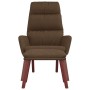 Sillón de relax con reposapiés tela marrón de , Sillones - Ref: Foro24-3097566, Precio: 173,11 €, Descuento: %