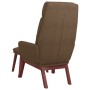 Relaxation armchair with brown fabric footrest by , Armchairs - Ref: Foro24-3097566, Price: 173,11 €, Discount: %