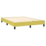 Estructura de cama de tela verde 140x190 cm de , Camas y somieres - Ref: Foro24-3120515, Precio: 94,13 €, Descuento: %