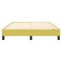 Estructura de cama de tela verde 140x190 cm de , Camas y somieres - Ref: Foro24-3120515, Precio: 94,13 €, Descuento: %