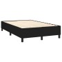 Cama box spring con colchón tela negro 140x190 cm de , Camas y somieres - Ref: Foro24-3128199, Precio: 566,12 €, Descuento: %