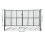 Garden mesh gate 415x250 cm / 400x200 cm by vidaXL, garden gates - Ref: Foro24-141393, Price: 651,98 €, Discount: %