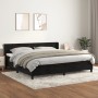 Box spring bed with black velvet mattress 200x200 cm by , Beds and slatted bases - Ref: Foro24-3130981, Price: 572,99 €, Disc...