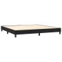 Box spring bed with black velvet mattress 200x200 cm by , Beds and slatted bases - Ref: Foro24-3130981, Price: 572,99 €, Disc...