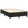 Cama box spring colchón y LED terciopelo negro 120x200 cm de , Camas y somieres - Ref: Foro24-3136115, Precio: 421,25 €, Desc...