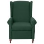 Dark Green Fabric Reclining Massage Chair by , Electric massage chairs - Ref: Foro24-342233, Price: 182,20 €, Discount: %