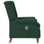 Dark Green Fabric Reclining Massage Chair by , Electric massage chairs - Ref: Foro24-342233, Price: 182,20 €, Discount: %