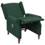 Dark Green Fabric Reclining Massage Chair by , Electric massage chairs - Ref: Foro24-342233, Price: 182,20 €, Discount: %