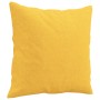 Cojines decorativos 2 uds tela amarillo claro 40x40 cm de , Cojines - Ref: Foro24-349476, Precio: 16,92 €, Descuento: %