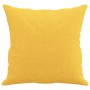 Cojines decorativos 2 uds tela amarillo claro 40x40 cm de , Cojines - Ref: Foro24-349476, Precio: 16,92 €, Descuento: %