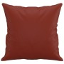 Cojines decorativos 2 uds cuero sintético rojo tinto 40x40 cm de , Cojines - Ref: Foro24-349483, Precio: 19,99 €, Descuento: %