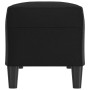 Black synthetic leather bench 100x35x41 cm by , Banks - Ref: Foro24-349415, Price: 65,64 €, Discount: %