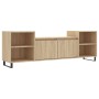 Sonoma oak plywood TV cabinet 160x35x55 cm by , TV Furniture - Ref: Foro24-831351, Price: 82,99 €, Discount: %