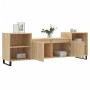 Sonoma oak plywood TV cabinet 160x35x55 cm by , TV Furniture - Ref: Foro24-831351, Price: 82,99 €, Discount: %