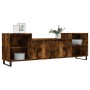 TV-Schrank aus geräuchertem Eichensperrholz, 160 x 35 x 55 cm von , TV-Möbel - Ref: Foro24-831353, Preis: 95,92 €, Rabatt: %