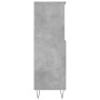 Aparador alto madera contrachapada gris hormigón 60x36x110 cm de , Aparadores - Ref: Foro24-831488, Precio: 71,63 €, Descuent...