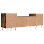 Mueble para TV madera contrachapada roble ahumado 160x35x55 cm de , Muebles TV - Ref: Foro24-831345, Precio: 82,99 €, Descuen...