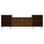 Oak brown plywood TV cabinet 160x35x55 cm by , TV Furniture - Ref: Foro24-831347, Price: 82,66 €, Discount: %