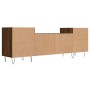 Oak brown plywood TV cabinet 160x35x55 cm by , TV Furniture - Ref: Foro24-831347, Price: 82,66 €, Discount: %