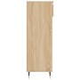 Mueble zapatero madera contrachapada roble Sonoma 40x36x105 cm de , Zapateros y organizadores de calzado - Ref: Foro24-831455...