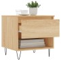 Mesa de centro madera de ingeniería roble Sonoma 50x46x50 cm de , Mesas de centro - Ref: Foro24-830914, Precio: 34,35 €, Desc...