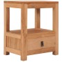 Mesita de noche de madera maciza de mango 40x30x50 cm de vidaXL, Mesitas de noche - Ref: Foro24-287228, Precio: 98,14 €, Desc...