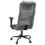 Silla de oficina tela de malla y cuero sintético gris de , Sillas de oficina - Ref: Foro24-353020, Precio: 80,42 €, Descuento: %