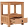 Mesita de noche de madera maciza de mango 40x30x50 cm de vidaXL, Mesitas de noche - Ref: Foro24-287228, Precio: 98,14 €, Desc...