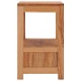 Mesita de noche de madera maciza de mango 40x30x50 cm de vidaXL, Mesitas de noche - Ref: Foro24-287228, Precio: 98,14 €, Desc...