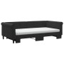 Trundle sofa bed with black velvet mattress 100x200 cm by , Beds and slatted bases - Ref: Foro24-3197806, Price: 444,90 €, Di...