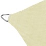 Rectangular HDPE sail awning 4x6 m cream by , Umbrellas - Ref: Foro24-42289, Price: 55,31 €, Discount: %