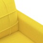 Sofa set with cushions 3 pieces light yellow fabric by , Sofas - Ref: Foro24-3201263, Price: 651,57 €, Discount: %