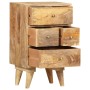 Solid mango wood bedside table 36x30x60 cm by vidaXL, Nightstands - Ref: Foro24-286123, Price: 119,68 €, Discount: %