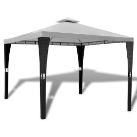 Gazebo with a 3x3 m cream white roof by vidaXL, Tents and gazebos - Ref: Foro24-41450, Price: 185,99 €, Discount: %