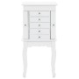 White standing jewelry cabinet by , Sideboards - Ref: Foro24-246960, Price: 89,94 €, Discount: %