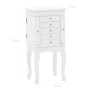 White standing jewelry cabinet by , Sideboards - Ref: Foro24-246960, Price: 89,94 €, Discount: %