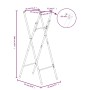 Folding table legs galvanized steel silver 45x53x108 cm by , Table legs - Ref: Foro24-288464, Price: 35,74 €, Discount: %