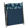 Folding loungers 2 units steel and leaf print fabric by , Loungers - Ref: Foro24-310346, Price: 84,76 €, Discount: %