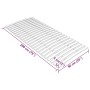 Slatted bed base with 24 slats 90x200 cm by , Beds and slatted bases - Ref: Foro24-340077, Price: 40,45 €, Discount: %