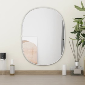 Silver wall mirror 40x30 cm by , Mirrors - Ref: Foro24-348210, Price: 26,99 €, Discount: %