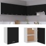 Black engineered wood kitchen hanging cabinet 50x31x60 cm by , Kitchen cabinets - Ref: Foro24-801261, Price: 57,61 €, Discoun...