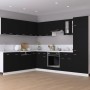 Black engineered wood kitchen hanging cabinet 50x31x60 cm by , Kitchen cabinets - Ref: Foro24-801261, Price: 57,61 €, Discoun...